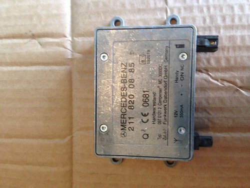 ECU CONTROL MODULE UNIT BOOSTER cod A2118200885