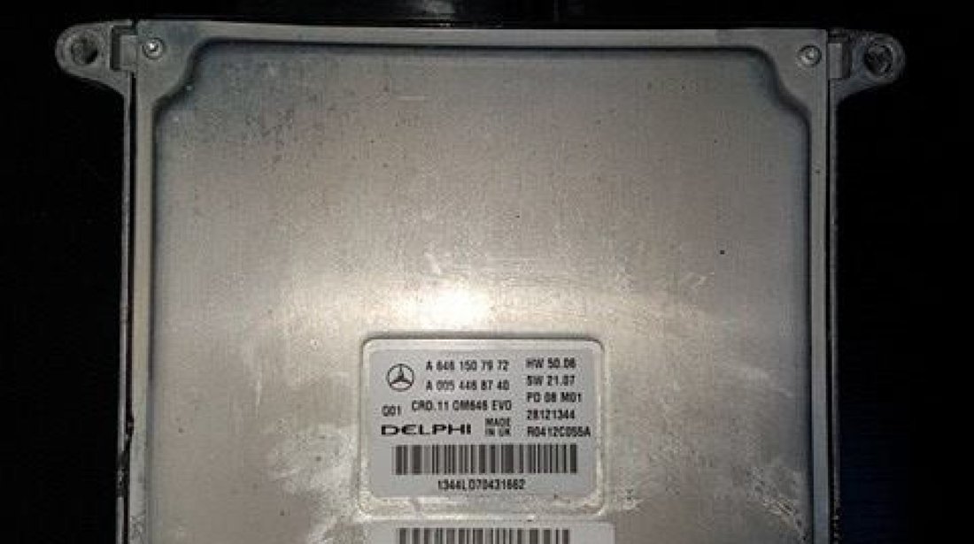 Ecu delphi mercedes w204 c220 cdi euro 4 cod a6461507972