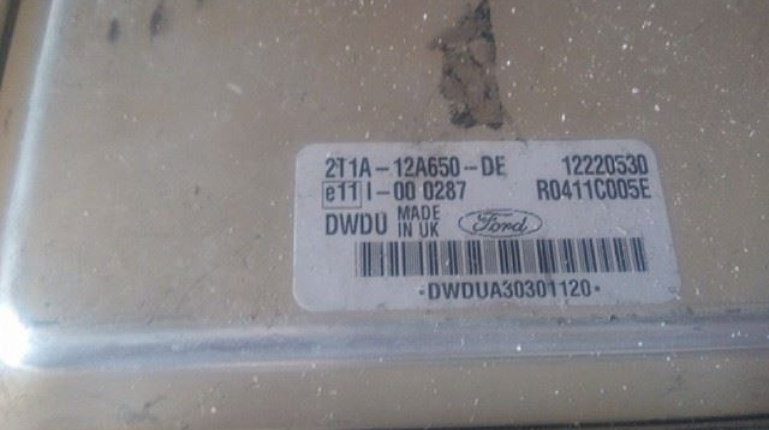 Ecu ford tansit connect 1.8 tdci cod 2t1a-12a650-de