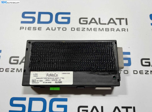 ECU Modul Calculator Control Cui Carlig Remorcare Tractare Ford Focus 3 2010 - 2018 Cod AM5J-19H378-...