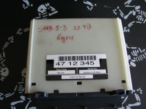 ECU modul control Saab 9-3 [1998 - 2002] Hatchback 2.2 TD MT (116 hp) (YS3D) TiD