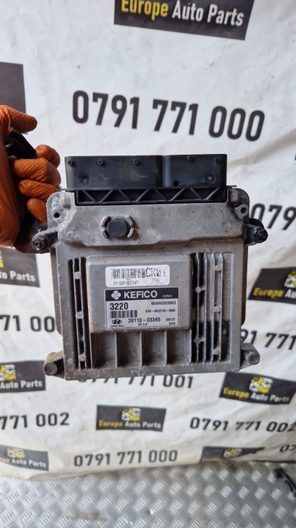 ECU motor HYUNDAI I20 motor 1.2 G4LA an 2010 cod 39110-03345