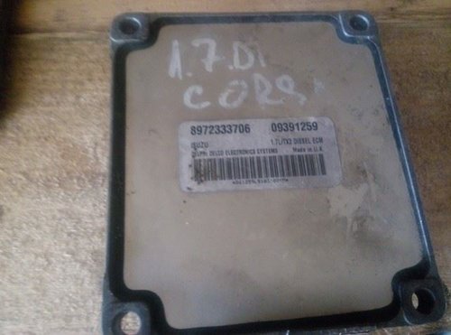 Ecu opel corsa c 1.7 di y17dtl cod 8972333706
