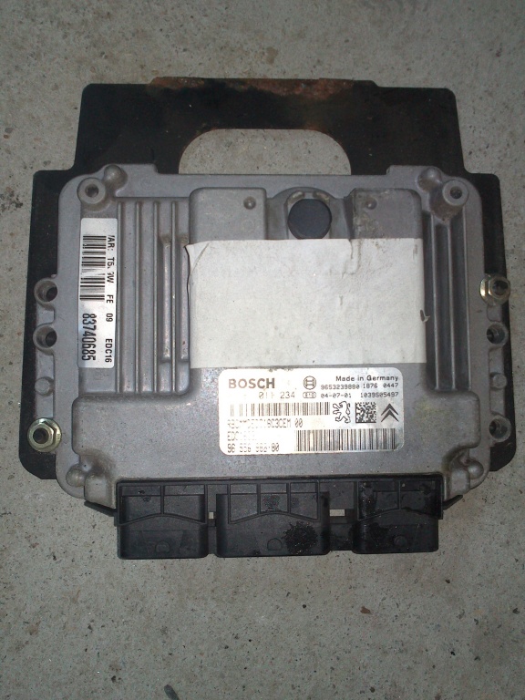ecu peugeot 307 1.6 hdi edc16c3 9653239880
