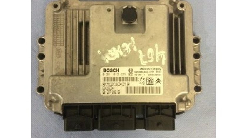 Ecu peugeot 407 1.6 hdi cod 9659728280 0281012625 edc16c34