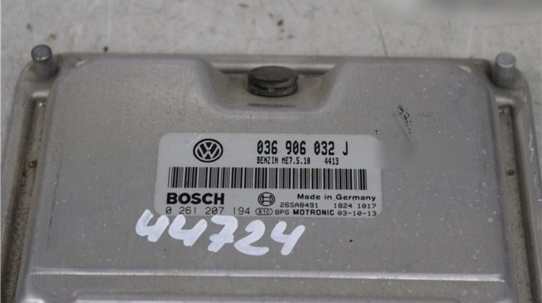 Ecu skoda octavia 1.4 16v bca 75 cai cod 036906032j 0261207194