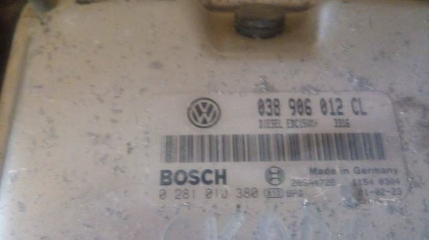 Ecu skoda octavia 1.9 tdi asv 110 cai cod 038906012cl 0281010380