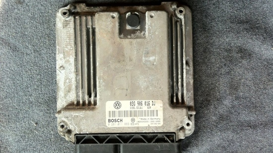 Ecu Skoda Octavia 2 1 9 Tdi Bjb Cod 03g906016dj 0281011883