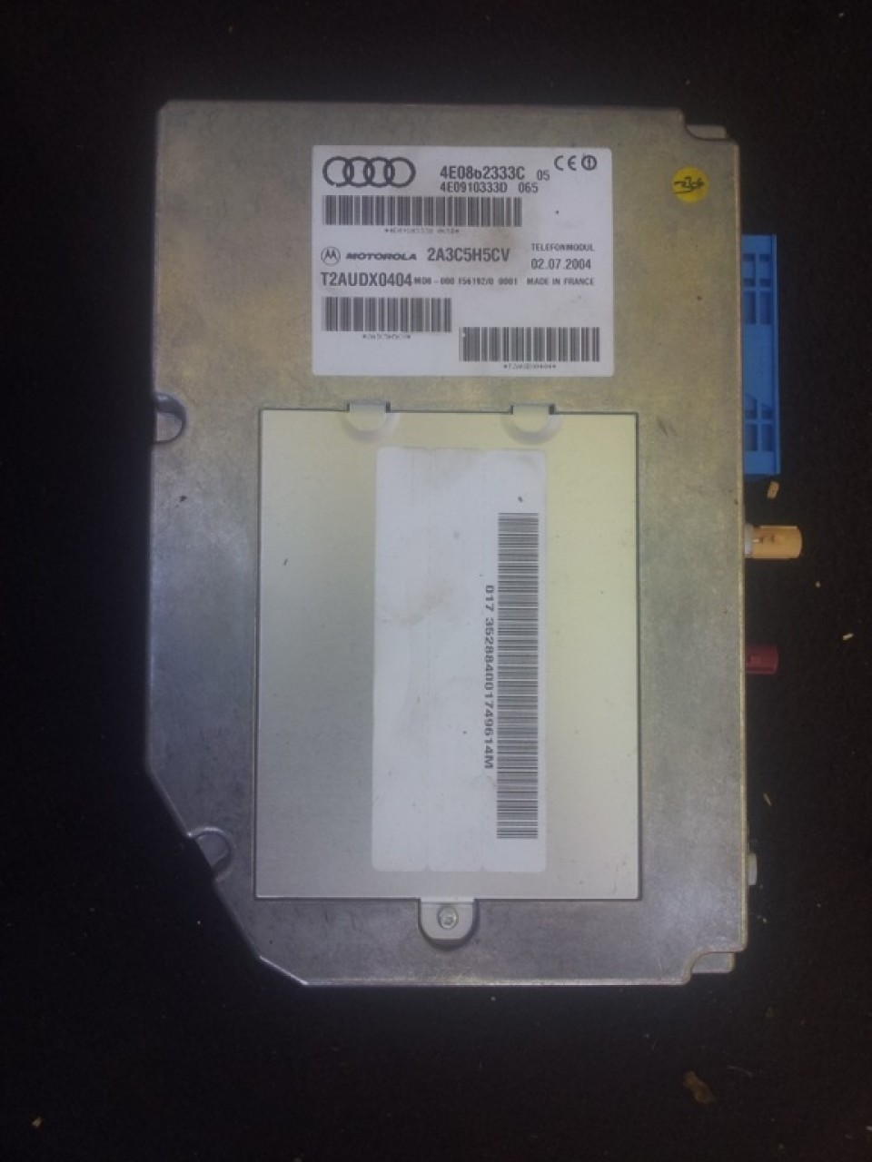 Ecu Telephone Module Audi A8 Cod 4e0862333c