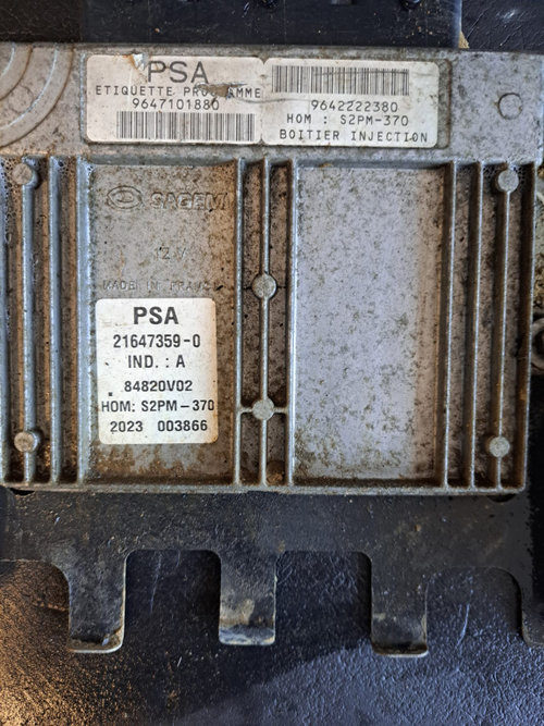 Ecu unitate / Modul coloana motor Citroen C3 - COD 9647101880 21647359-0