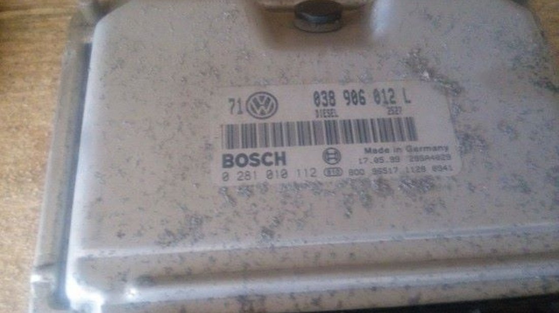 Ecu vw bora 1.9 tdi ahf cod 038906012l 0281010112