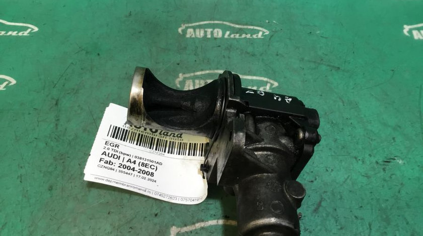 EGR 038131501ad 2.0 TDI bpw Audi A4 8EC 2004-2008