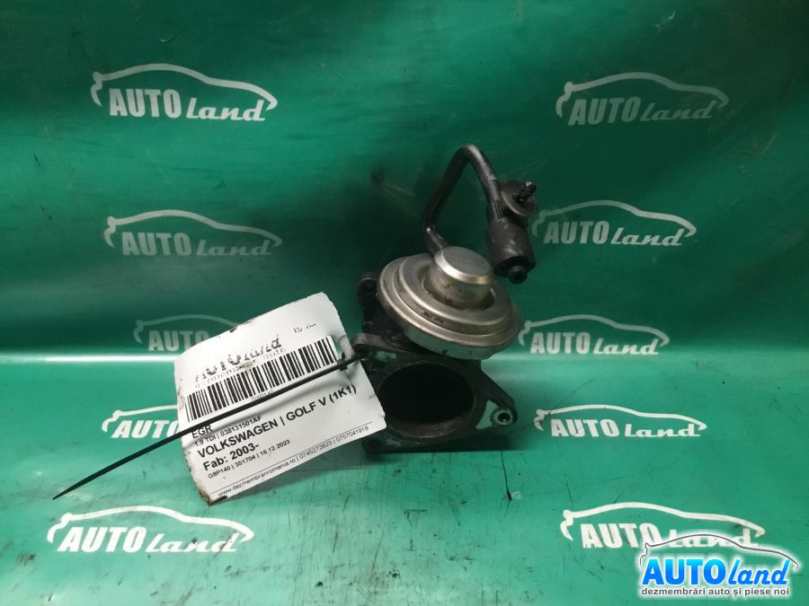 EGR 038131501af 1.9 TDI Volkswagen GOLF V 1K1 2003