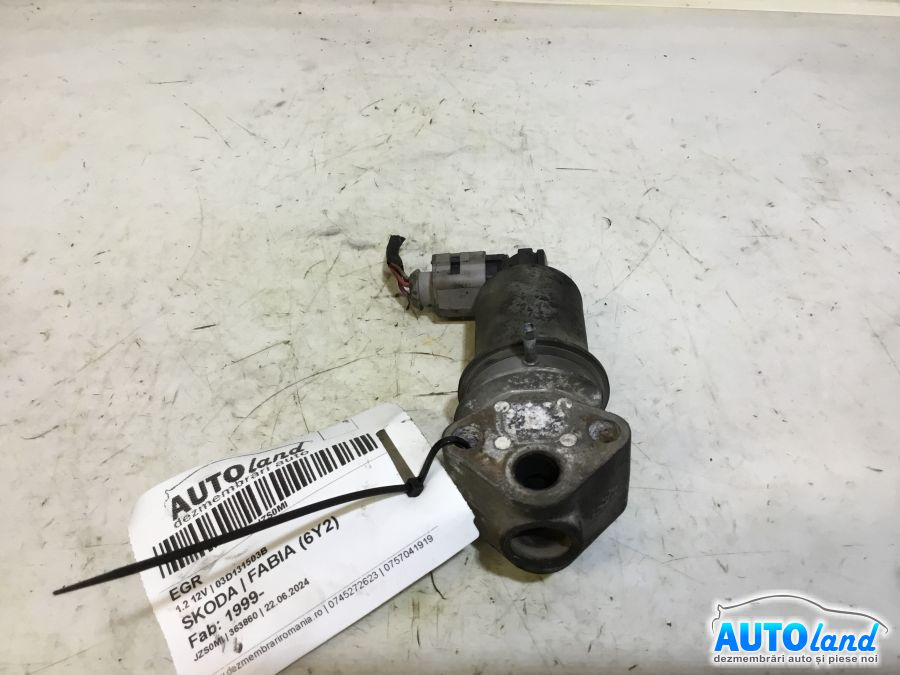 EGR 03d131503b 1.2 12V Skoda FABIA 6Y2 1999