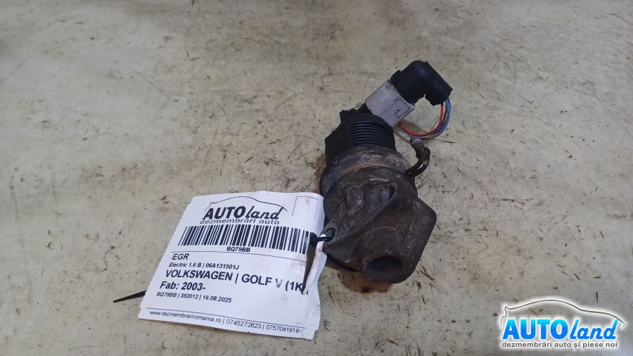 EGR 06a131501j Electric 1.6 B Volkswagen GOLF V 1K1 2003