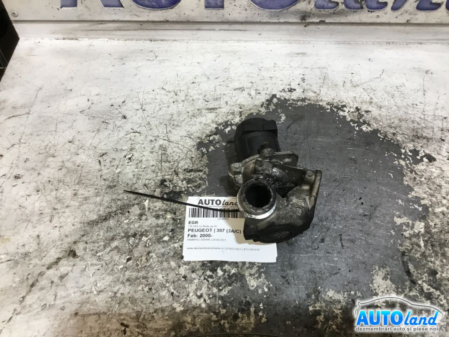 EGR 1.6 HDI cu Mufa pe El Peugeot 307 3A/C 2000