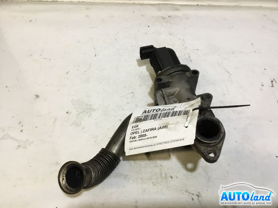 EGR 1.9 CDTI Opel ZAFIRA A05 2005