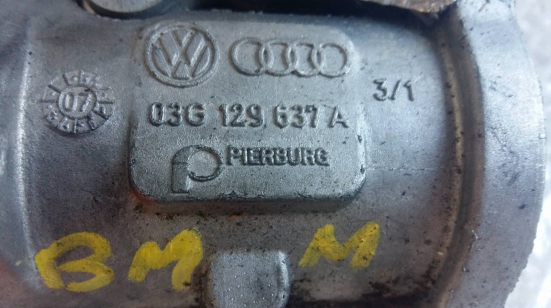 Egr 2.0 tdi bmm vw skoda audi 03g129637a