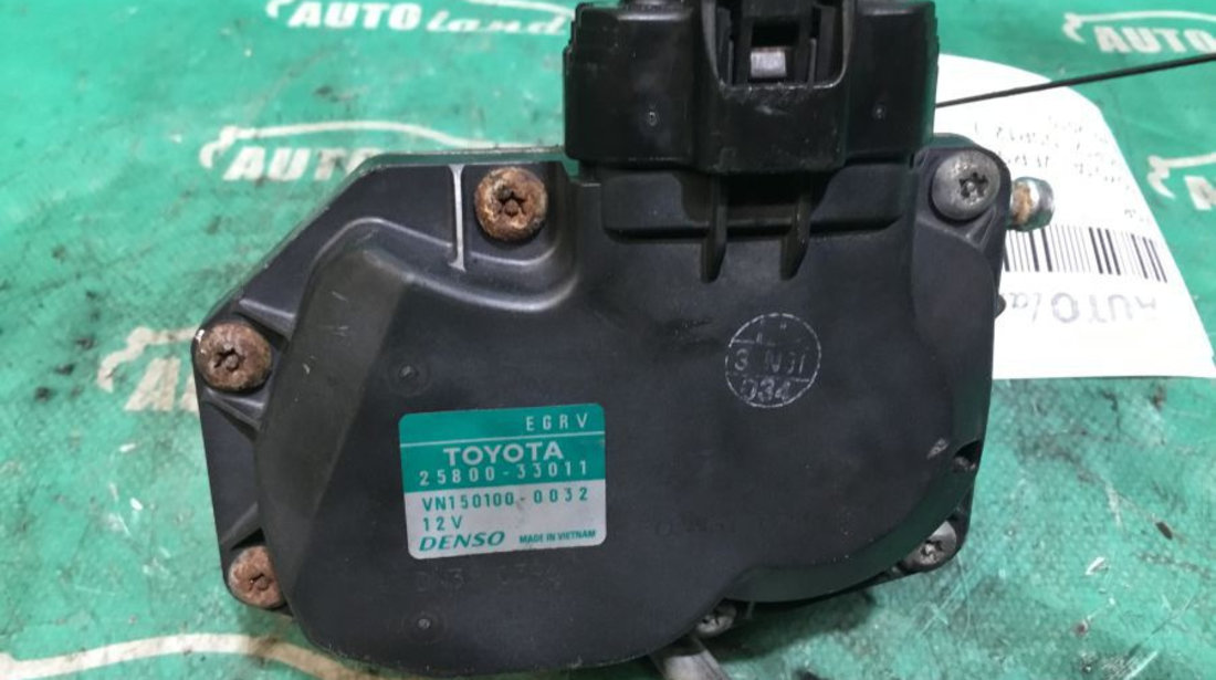 EGR 2580033011 1.4 D Toyota VERSO S NCP12 ,NSP12 2010