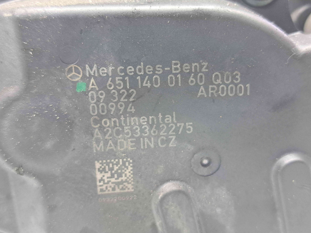 EGR, A6511400160, Mercedes Clasa B (W246), 2.2 CDI