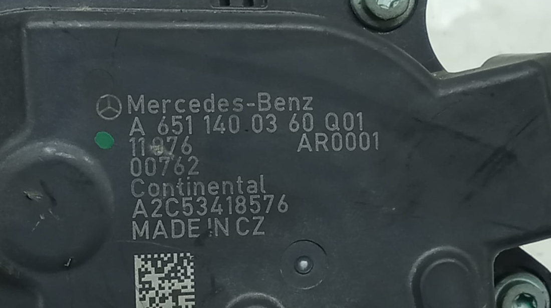 EGR a6511400360 2.2 cdi OM651 Mercedes-Benz E-Class W212 [2009 - 2013]