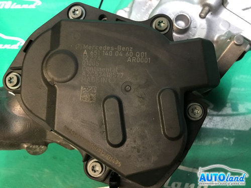 EGR A6511400460 2.2 CDI Mercedes-Benz E-CLASS W212 2009