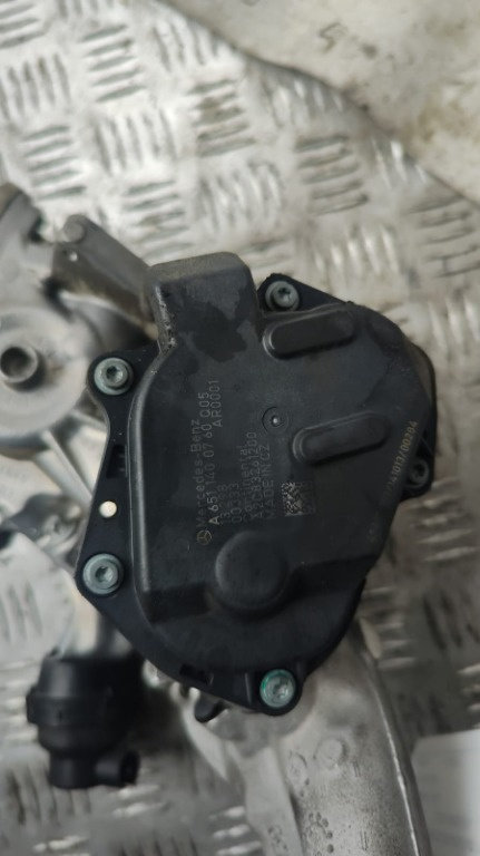 EGR Mercedes E-Klass W212 2.2 CDI 170cp / 125KW cod motor OM651924, an 2014 cod A6511400760