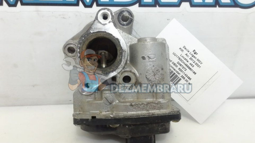 EGR Supapa EGR Valva EGR, Nissan Qashqai (2), 1.5 dci, K9KF646, 8201143495