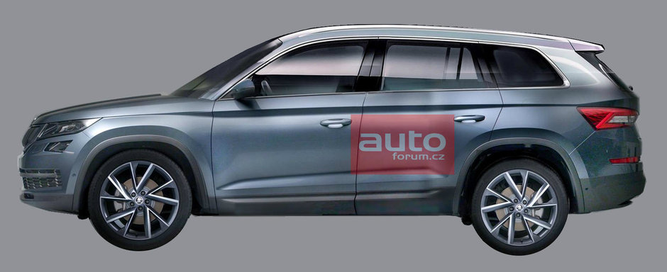 El este Kodiaq. Cum arata noul SUV cu sapte locuri de la Skoda El este Kodiaq. Cum arata noul SUV cu sapte locuri de la Skoda