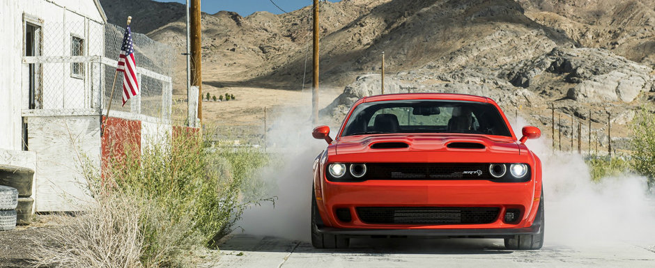 El este noul Dodge Challenger SRT Super Stock. Cati CP are cel mai puternic si rapid muscle car din lume