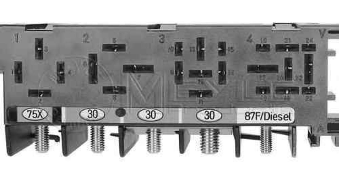 Electricitate centrala SKODA SUPERB (3U4) MEYLE 100 941 0010