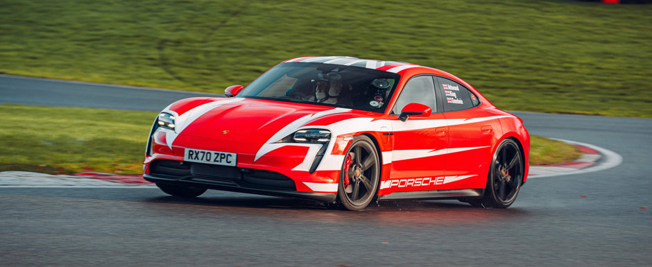 Electricul Taycan a stabilit 13 recorduri de anduranta pe circuitul de la Brands Hatch