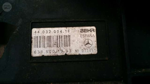 ELECTRO VENTILATOR MERCEDES-BENZ W638 440320041F / 6385001993 / 072090040F / 6385004800440320041F / ...