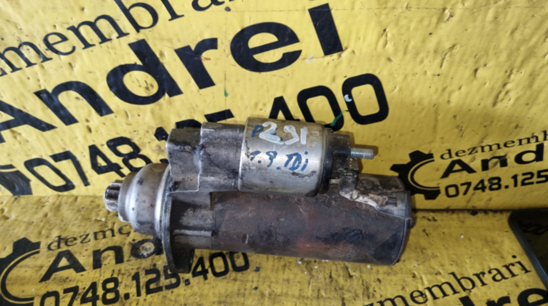 Electromotor, 02A911023J 02A911023J Audi A3 8L [facelift] [2000 - 2003] Hatchback 3-usi 1.9 TDI MT (90 hp)