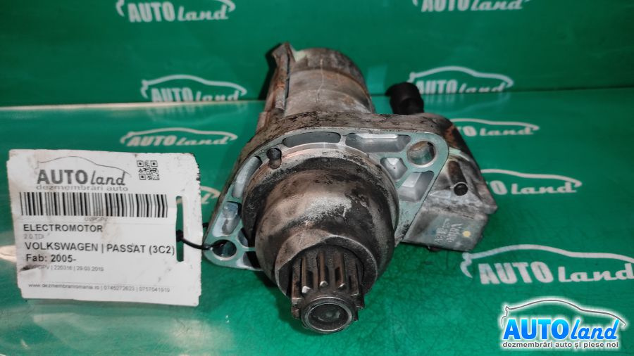 Electromotor 02m911023n 2.0 TDI Volkswagen PASSAT 3C2 2005