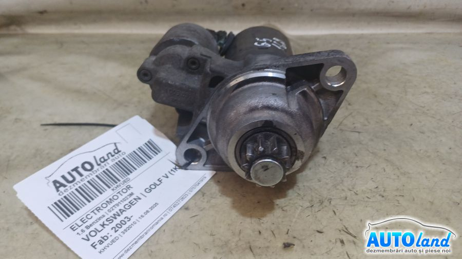 Electromotor 02t911023m 1.6 Benzina Volkswagen GOLF V 1K1 2003