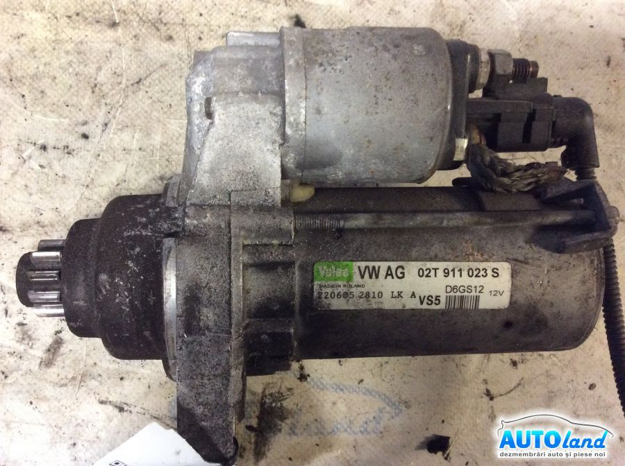 Electromotor 02t911023s 1.6 Fsi d6gs12 Volkswagen GOLF V 1K1 2003