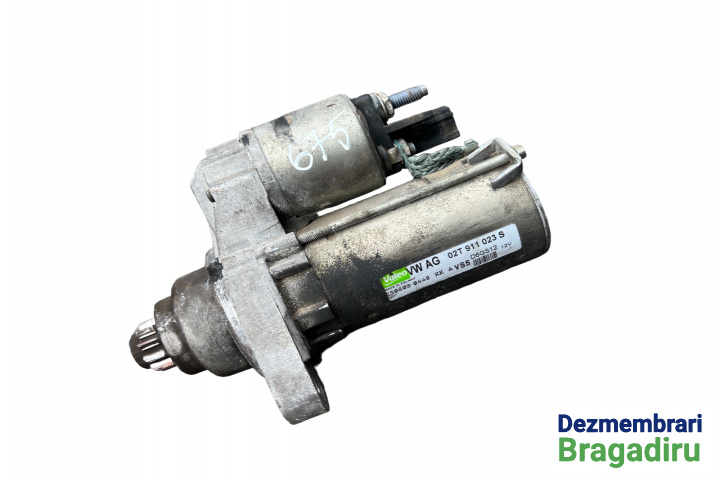 Electromotor 02T911023S Skoda Fabia 5J [2007 - 2010] Hatchback 1.2 MT (60 hp) Cod motor: BBM, Cod cutie: JHN, Cod culoare: Corrida Red 8151