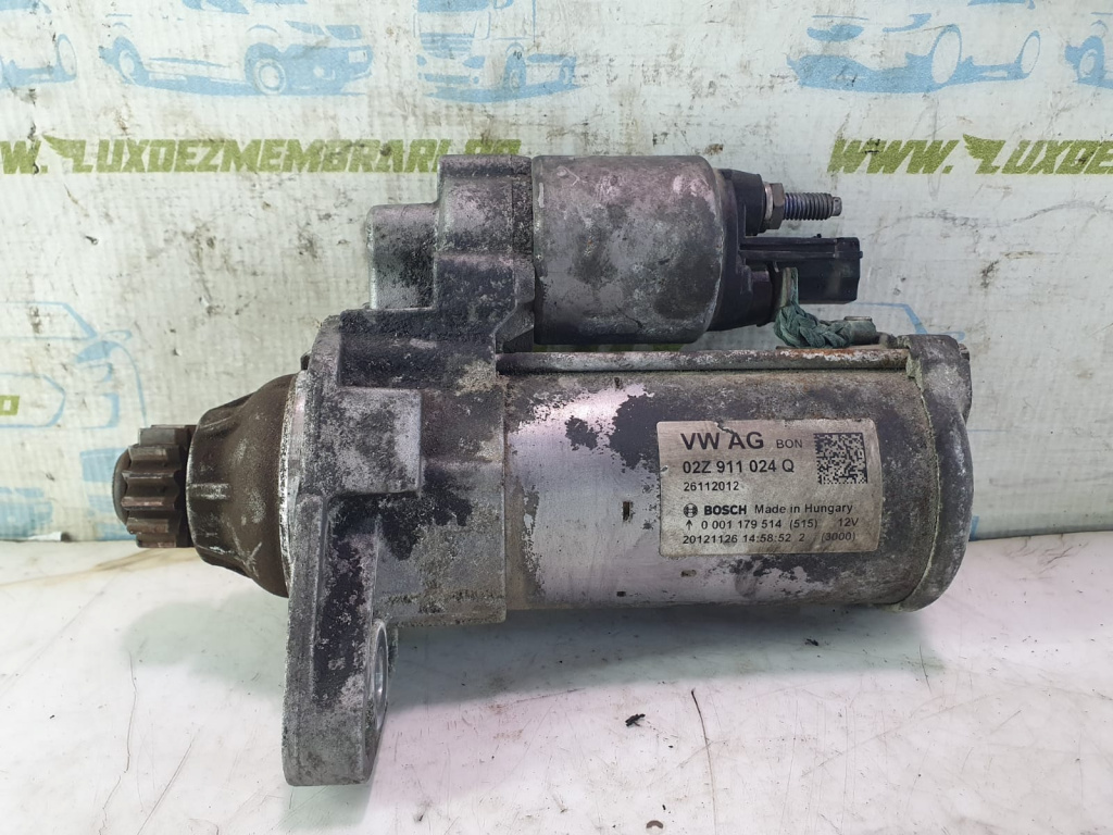 Electromotor 02z911024q 1.4 tsi CMB Volkswagen VW Golf 7 [2012 - 2017]