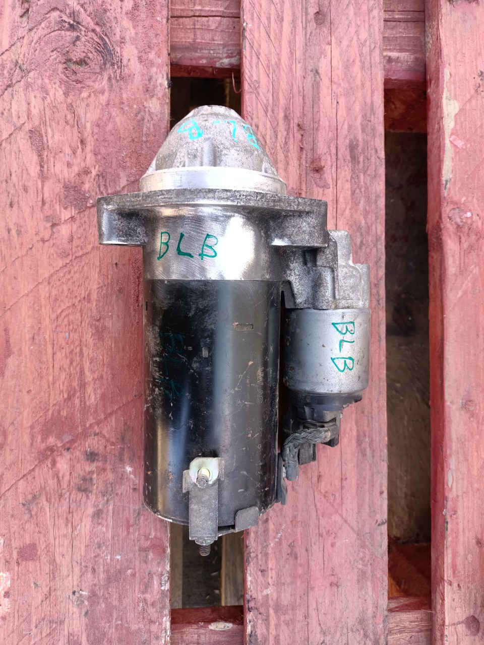 Electromotor,  03G911023A, Audi A4 (8EC, B7), 2.0 TDI, BLB, cutie automata