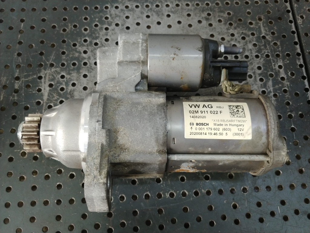 Electromotor 1.0b dby euro 6 seat ibiza skoda fabia 3 02m911022f 0001179602