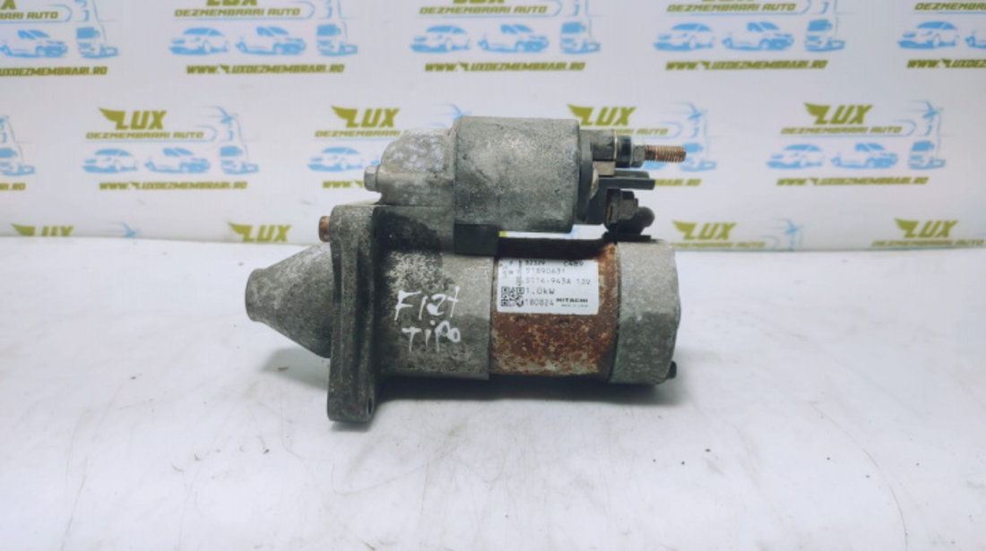 Electromotor 1.2 benzina 198 a1.000 51890631 Fiat Grande Punto 2 [2008 - 2011]