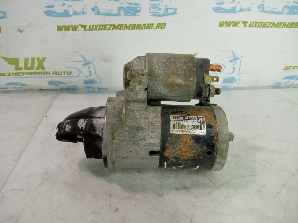 Electromotor 1.2 benzina k12c 31100-81p0 Suzuki Ignis 3 [2016 - 2020] 1.2 benzina K12C
