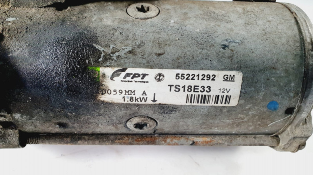 Electromotor 1.3 cdti z13dth 55221292 Opel Agila 2 [2008 - 2015]