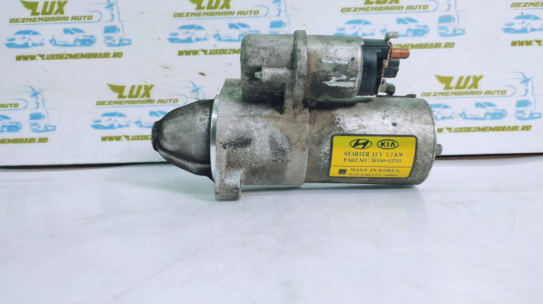 Electromotor 1.4 benzina g4lc 36100-03701 3610003701 Hyundai i30 PD [2017 - 2020]