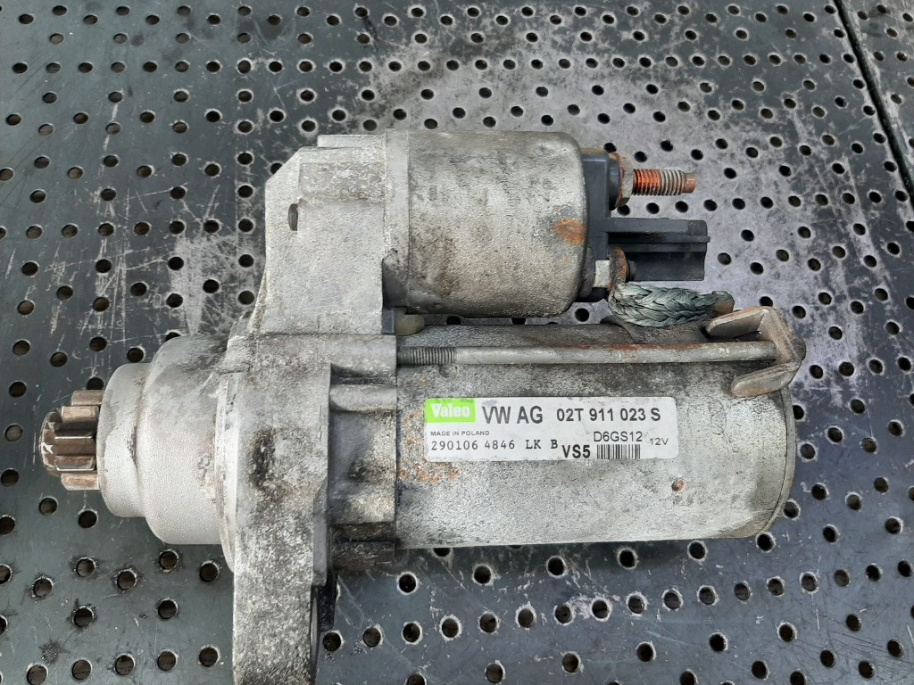 Electromotor 1.4b 1.6fsi seat ibiza 4 audi a3 8p seat altea toledo vw golf 5 skoda octavia 2 02t911023s