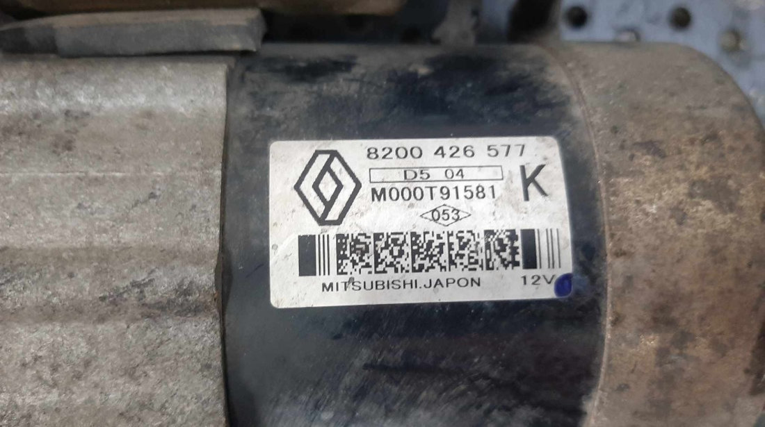 Electromotor 1.5 dci k9kb702 renault clio 2 kangoo megane 2 8200426577