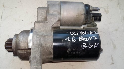 Electromotor 1.6 benz 0001120408 02t911023m a3 golf 5 golf 6 golf plus fabia octavia altea cordoba i...