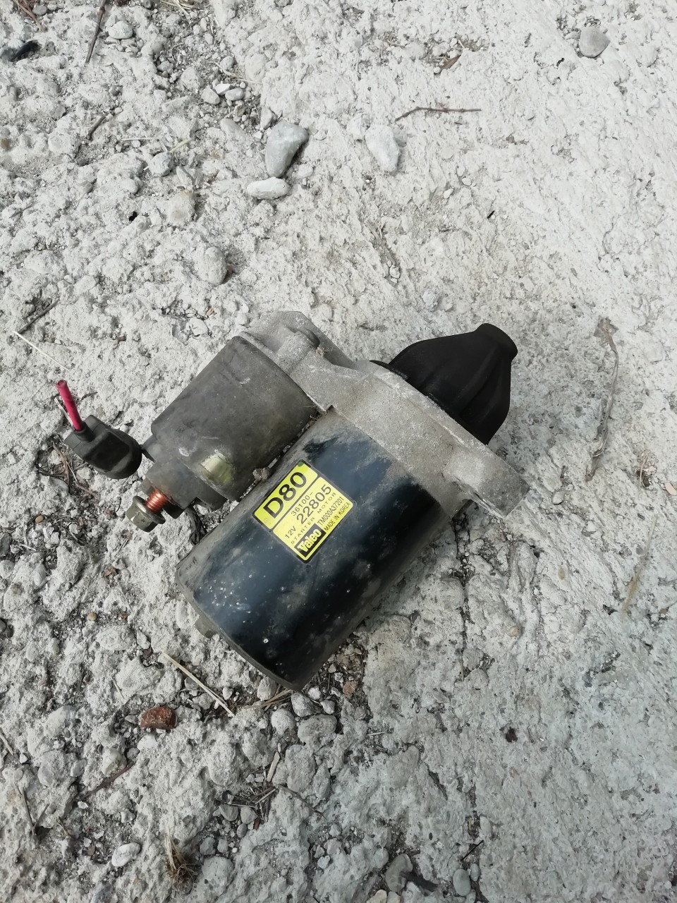 Electromotor 1.6 i cod 36100-22805 HYUNDAI Coupe II (GK) (Anul de construcție 03.2002 - 08.2009,