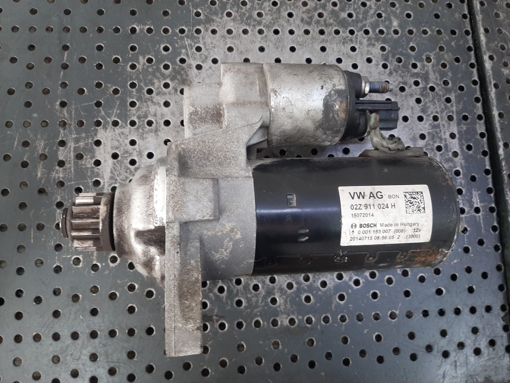 Electromotor 1.6 tdi cay vw golf 6 skoda superb 2 audi a3 8p 0001153007 02z911024h
